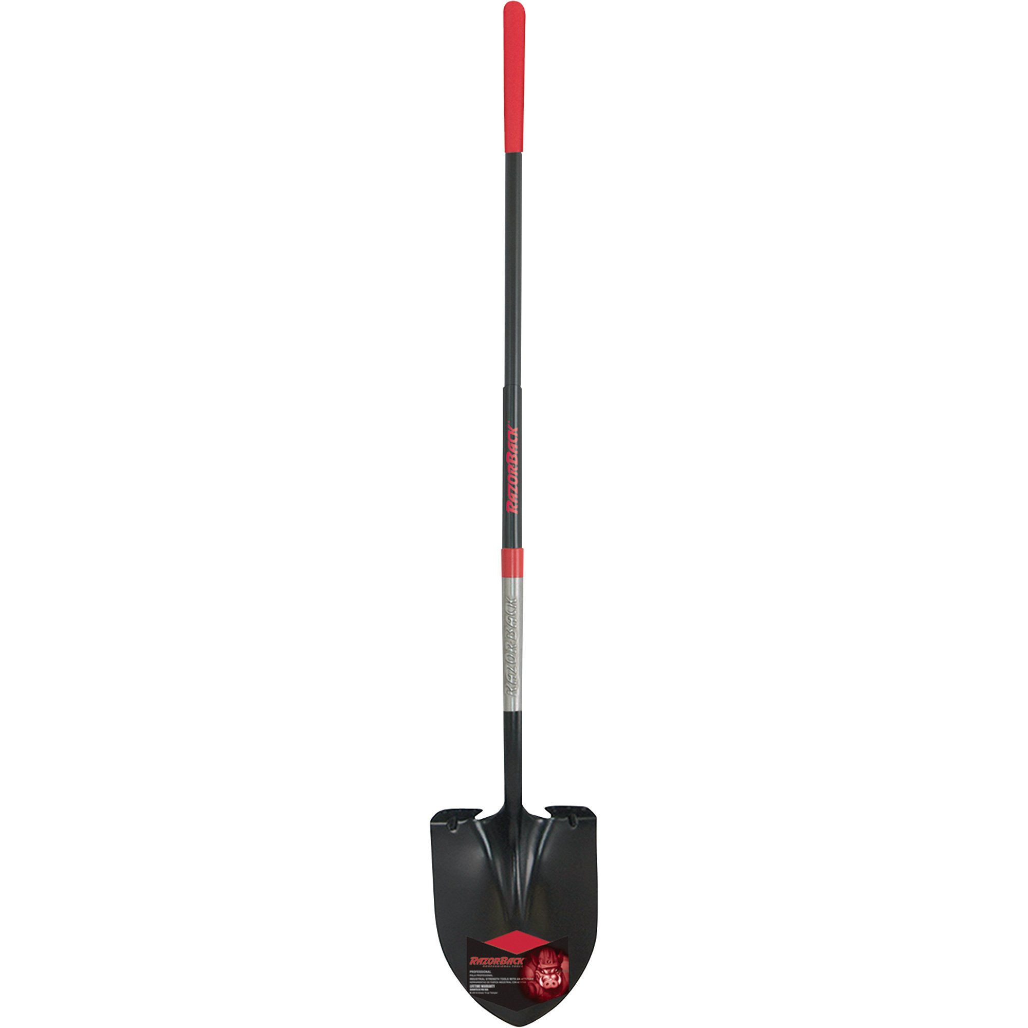 Ames True Temper Razor-Back Digging Shovel — Fiberglass Handle, Model# 2594400